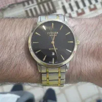 ساعت سیتیزن صفحه مشکی برج دار