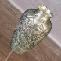 گلدان نقره قدیمی