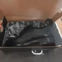 کفش چرم  مردانه آفاق  با زیره PU|کیف، کفش، کمربند|جم, |دیوار