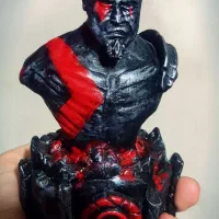 فیگور مجسمه دکوری خدای جنگ گاد او وار god of war|مجسمه، تندیس، ماکت|اصفهان, شاهزاده ابراهیم|دیوار