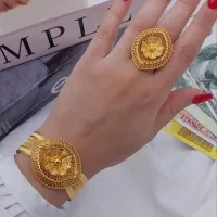 ست دستبند انگشتر بحرینی