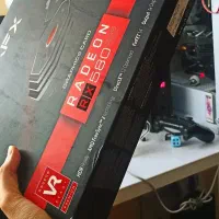 گرافیک rx580 نو ( ماین نشده) خانگی