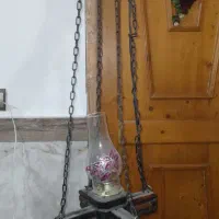 لوستر چوبی برای کافه