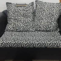 مبل ۷نفره بامیز شیشه ای وجاعسلی|مبلمان خانگی و میز عسلی|ایذه, |دیوار