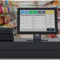 صندوقدار خانم برای فروشگاه