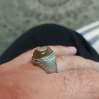 انگشتر نقره عقیق باباقوری اصل