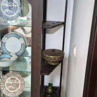 بوفه یا ویترین ظرف|بوفه، ویترین، کنسول|آستانه سرا, |دیوار