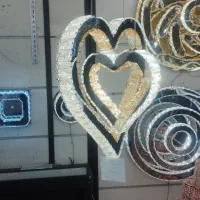 لوستر کریستالی و مدرن|لوستر و چراغ آویز|مشهد, هفت تیر (نه دره)|دیوار