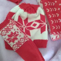 ست کلاه شال و ساق دست|لباس|کرمان, |دیوار