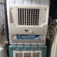 کولر آبی مرتب و سالم .هم موتور هم پمپ و پوشال