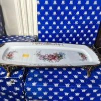 دیس پذیرایی مجلسی لمونژ مستطیل|ظروف سرو و پذیرایی|تهران, تهرانپارس غربی|دیوار