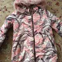 کاپشن بلند دخترانه داخل پشم سایز 38