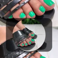 مدل رایگان برای پدیکور و لاک ژل پا به صورت رایگان