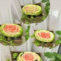 تزیین هندوانه و کدو و سبد میوه و کیک و دسر|خدمات پذیرایی، مراسم|ارومیه, |دیوار