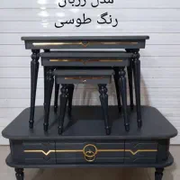 جلو مبلی .عسلی کشو دار|مبلمان خانگی و میز عسلی|یزد, |دیوار