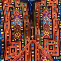 لباس بلوچی|لباس|سراوان, |دیوار