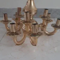 لوستر ۹ شعله ۳ شاخه|لوستر و چراغ آویز|تهران, توحید|دیوار