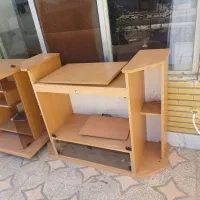 دو عدد میز تلویزیون قدیمی