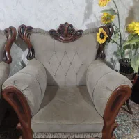 مبل کلاسیک 7نفره|مبلمان خانگی و میز عسلی|رباط‌کریم, رباط‌کریم|دیوار