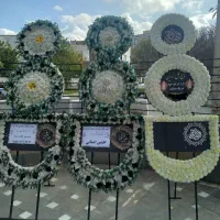 کرایه تاج گل ترحیم ۲۰۰تومان کرایه سایبان میز صندلی|خدمات پذیرایی، مراسم|اردبیل, |دیوار