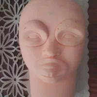 مانکن سر و صورت تمرین کاشت مژه پوست مصنوعی
