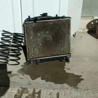 رادیاتور شرکتی پراید + فنر عقب پراید