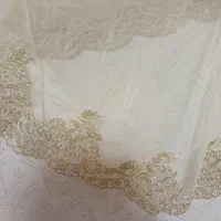 لباس عروس شیری رنگ دخترانه