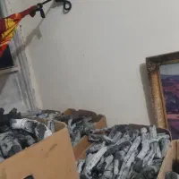 ذغال پسته قلم درجه ۱ شیشه ای