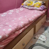 کمد لباس و تخت کودک|تخت و سرویس خواب|مشهد, ایثارگران|دیوار