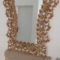 آینه وشمعدان طلایی