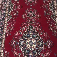 فرش کناره ۱ در ۴ زرشکی