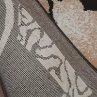 ۲ عدد گلیم فرش مستطیل و گرد|گلیم، جاجیم، گبه|بیجار, |دیوار