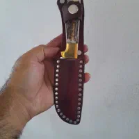 کارد ( چاقو) دسته شاخ و کارد بزرگ