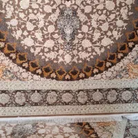فرش ۱۲متری جفت گل برجسته سوسنی درجه یک