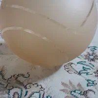 دو عدد حباب لوستر شیشه ای در حد نو|لوستر و چراغ آویز|مشهد, یوسفیه (شهرک غرب)|دیوار