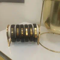 دستبند چرمی طلا