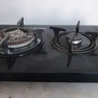 اجاق گاز دو شعله شیشه ای