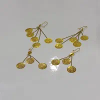 دو جفت گوشواره طلا ۱۸ عیار|جواهرات|یاسوج, |دیوار