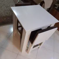 میز ناهار خوری همراه با دو صندلی دو نفره|میز و صندلی غذاخوری|رشت, علی آباد|دیوار