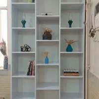 کتابخانه MDF|کتابخانه، شلف، قفسه‌های دیواری|شوشتر, |دیوار