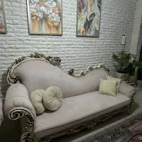 مبل سلطنتی ۸نفره همراه میز عسلی و میز وسط