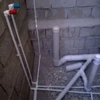 لوله کشی آب و فاضلاب  و برق کشی سیار