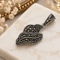 آویز نقره زنانه شیک و خاص
