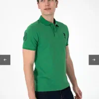 یک عدد پولو شرت مارک U S polo سایز مدیوم|لباس|مشگین شهر, |دیوار