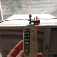 کولرگازی۲۴پنجره ای موتوربزرگ با کنترل،سالم یخ