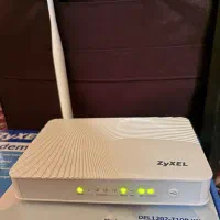 مودم Adsl شاتل آسیاتلفن مخابرات زایکسل Zyxel تمیز