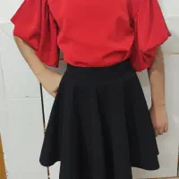 شومیز و دامن کلوش شیک دخترانه|لباس|قهدریجان, |دیوار