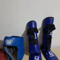 دستکش بوکس ساقبند و کلاه|تجهیزات ورزشی|پاکدشت, شهرک امام رضا|دیوار