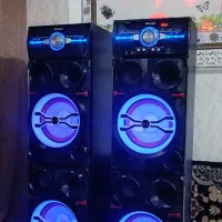 اسپیکر دوقلوی مکسیدر رقص نور دار|سیستم صوتی خانگی|اقبالیه, |دیوار