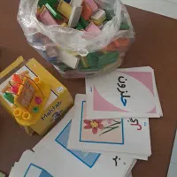 لوازم مدرسه ساعت ،چینه ،چرتکه،دفتر ،بازی سرگرمی نو|لوازم التحریر|کرج, باغستان|دیوار